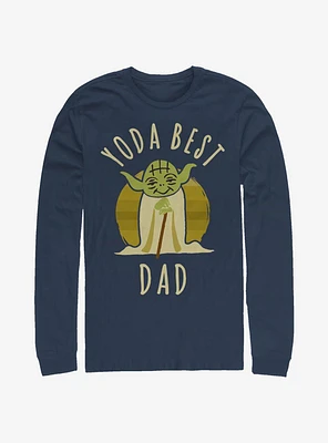 Star Wars Best Dad Yoda Says Long-Sleeve T-Shirt