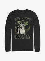 Star Wars Yoda Best Uncle Long-Sleeve T-Shirt