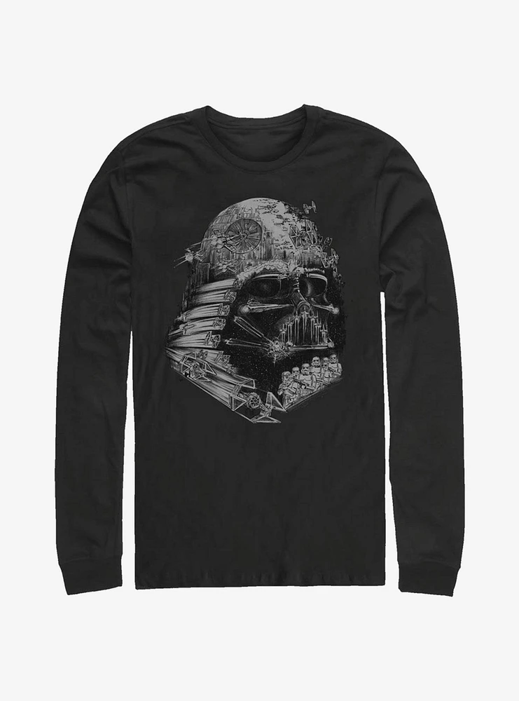 Star Wars Empire Head Long-Sleeve T-Shirt