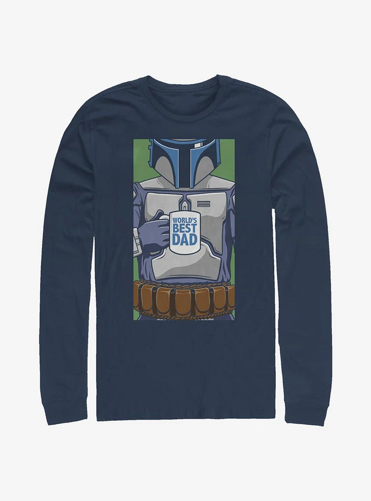 Star Wars World's Best Dad Long-Sleeve T-Shirt