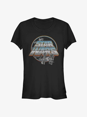 Star Wars Retro Crest Girls T-Shirt