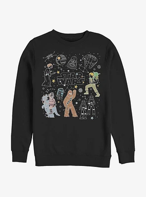 Star Wars Celestial Crew Sweatshirt