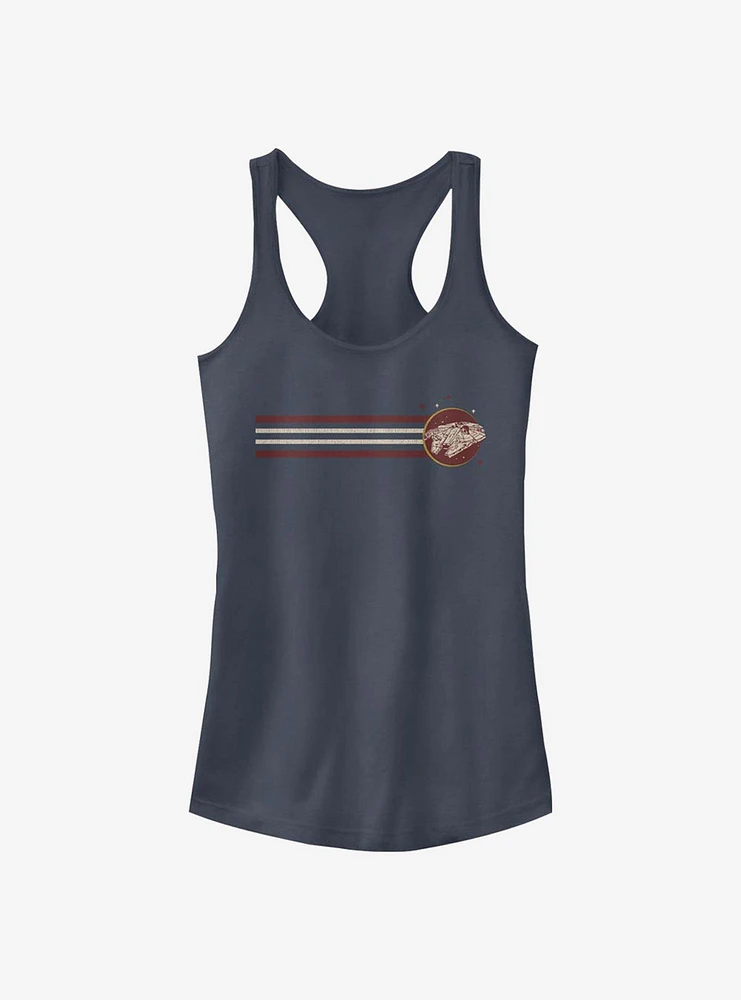 Star Wars Flight Of Falcon Girls Tank