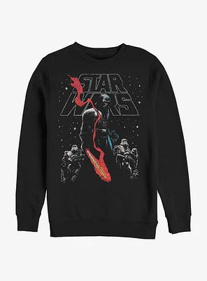 Star Wars Saber Smoke Crew Sweatshirt