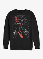 Star Wars Saber Smoke Crew Sweatshirt
