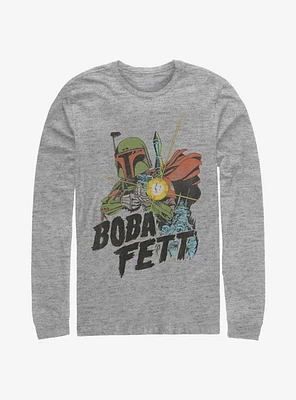 Star Wars Retro Boba Long-Sleeve T-Shirt