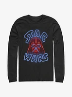 Star Wars Vader Neon Sign Long-Sleeve T-Shirt