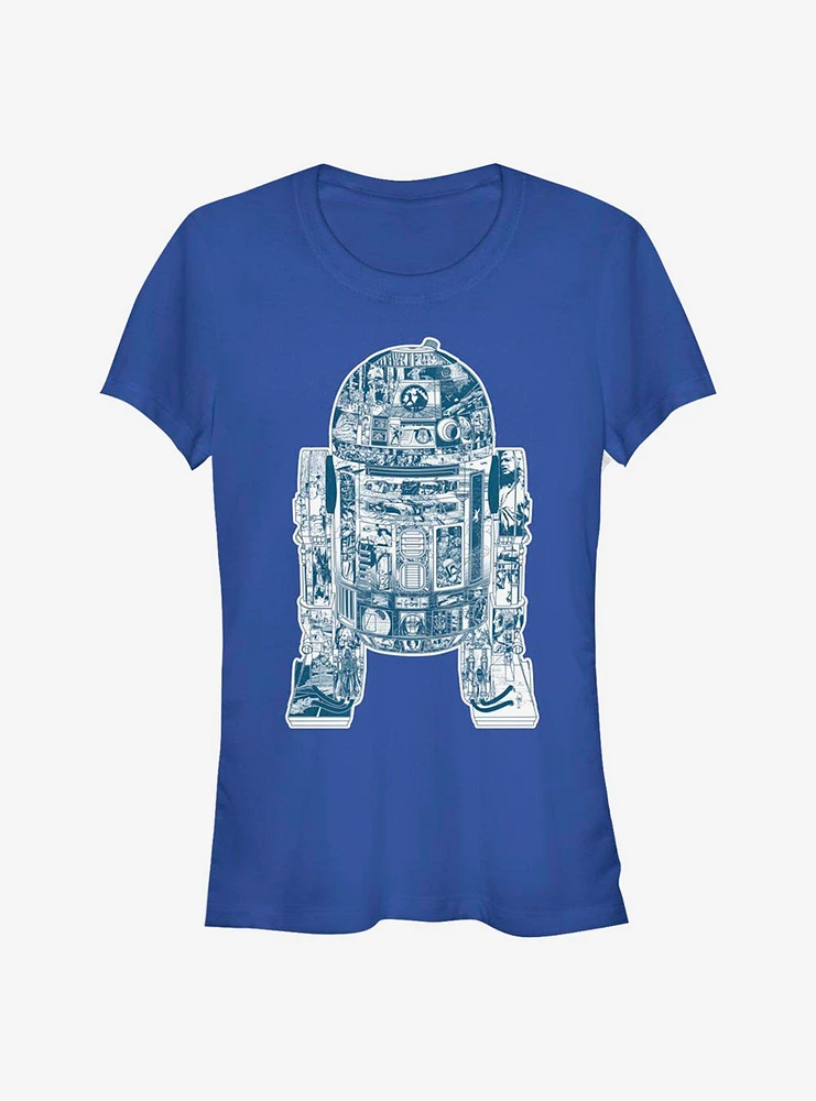 Star Wars Epic R2 Girls T-Shirt