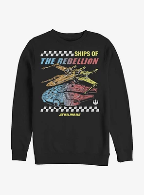 Star Wars Rebel Ships Sweatshirt