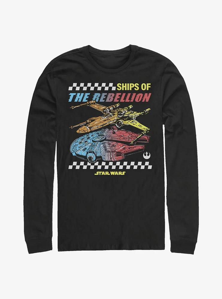 Star Wars Rebel Ships Long-Sleeve T-Shirt