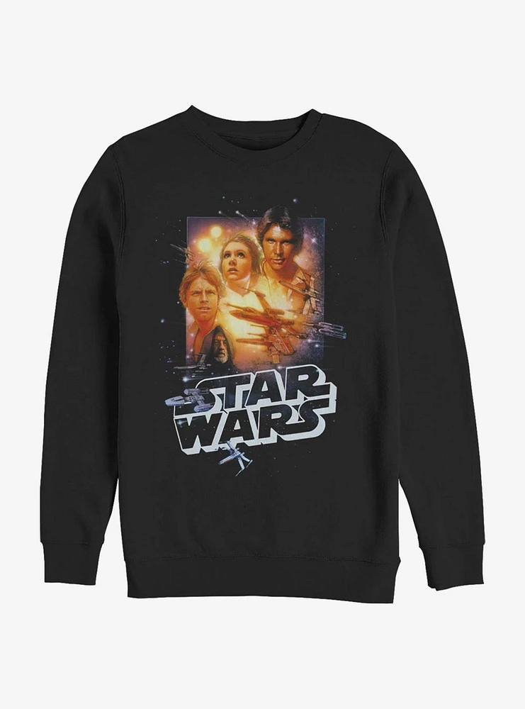 Star Wars Collage Crew Sweatshirt