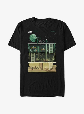 Star Wars Return Of The Jedi 8 Bit T-Shirt