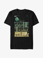 Star Wars Return Of The Jedi 8 Bit T-Shirt