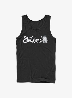 Star Wars Cursive R2 Tank