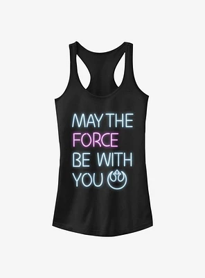 Star Wars May The Force Girls Tank