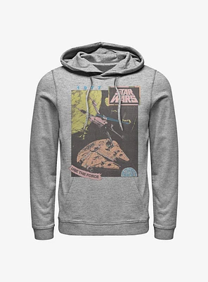 Star Wars 1977 Vintage Space Fighters Hoodie