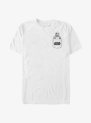 Star Wars Stormtrooper Badge Pop T-Shirt