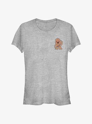 Star Wars Chewie Cutie Badge Girls T-Shirt