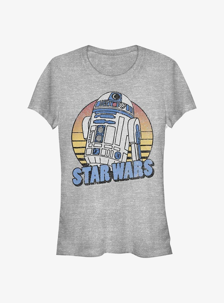 Star Wars R2 Cartoon Girls T-Shirt