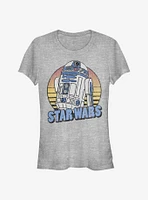 Star Wars R2 Cartoon Girls T-Shirt