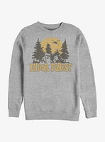 Star Wars Endor Forest Crew Sweatshirt