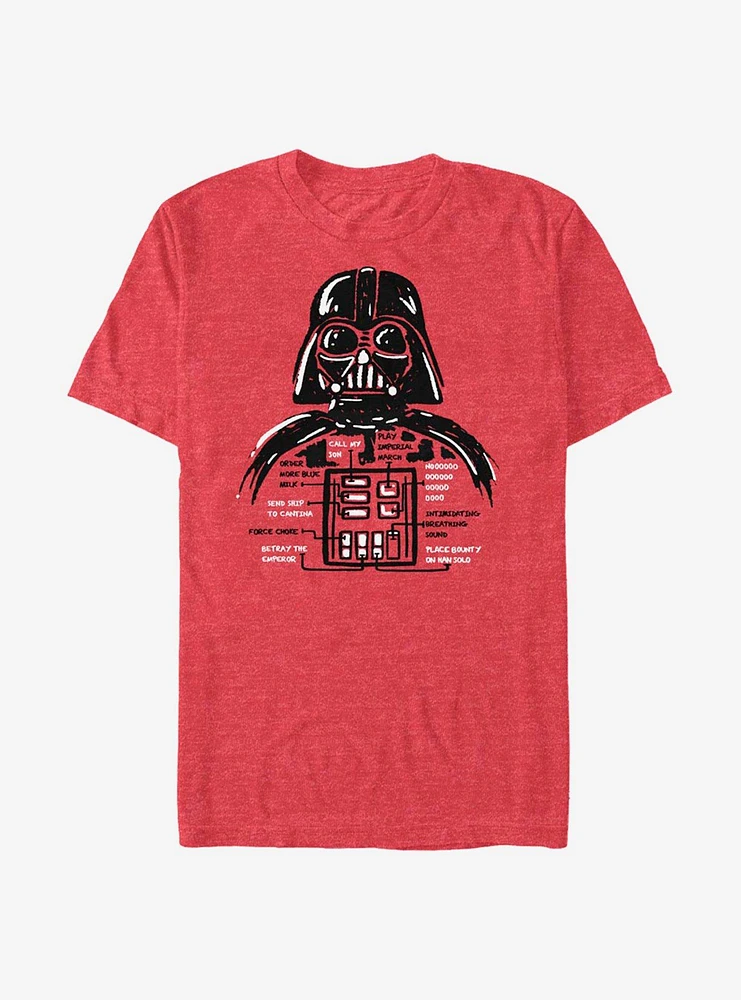 Star Wars Speed Dial Vader T-Shirt