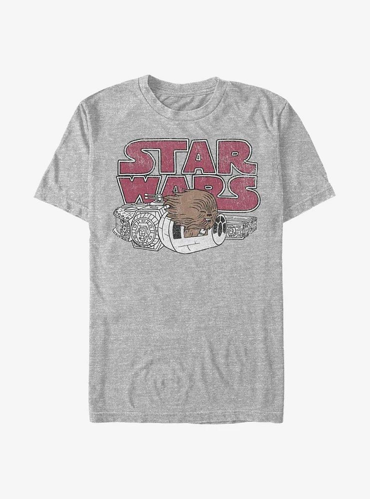 Star Wars Chewie Window T-Shirt