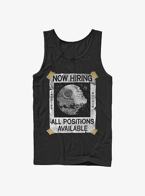 Star Wars All Positions Available Death Tank Top