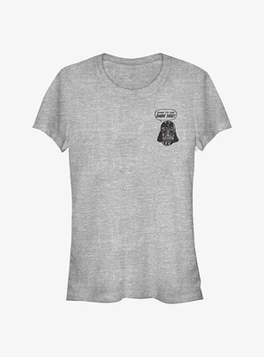 Star Wars Vader Stitch Girls T-Shirt