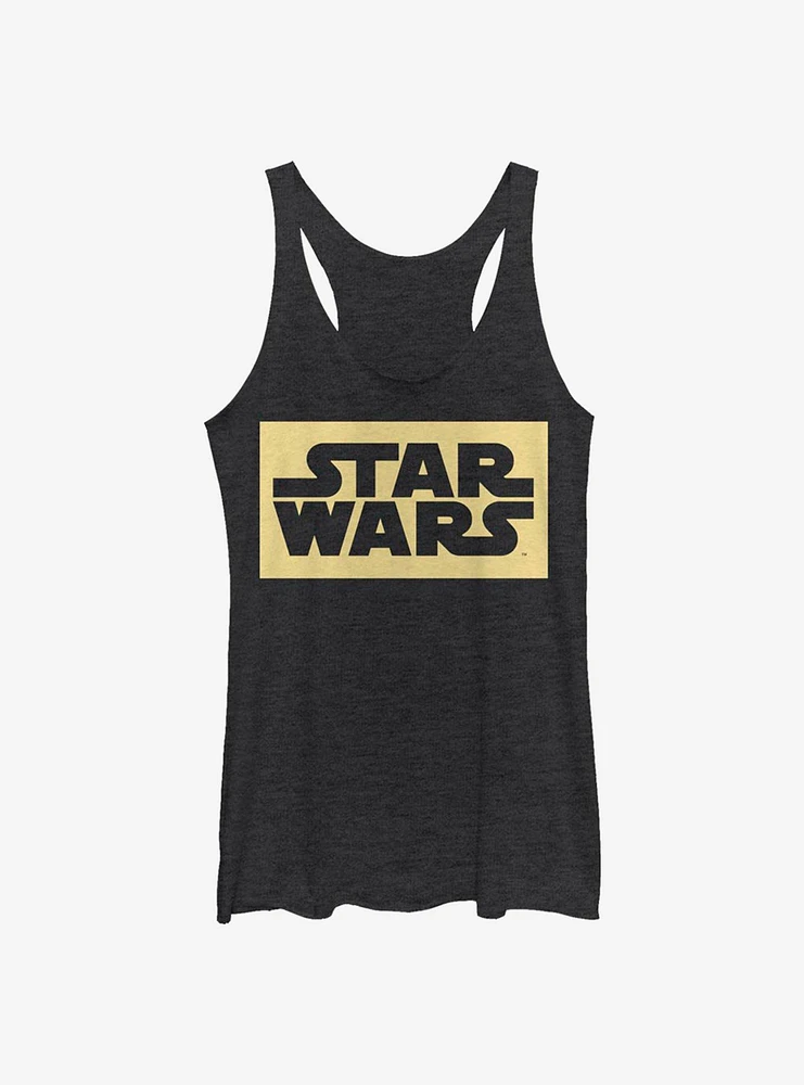 Star Wars Logo Knockout Girls Tank