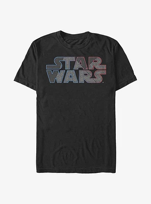 Star Wars Pattern Logo T-Shirt