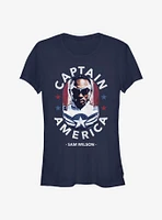 Marvel The Falcon And Winter Soldier Captain America Sam Wilson Girls T-Shirt