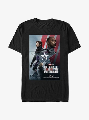 Marvel The Falcon And Winter Soldier Characters T-Shirt