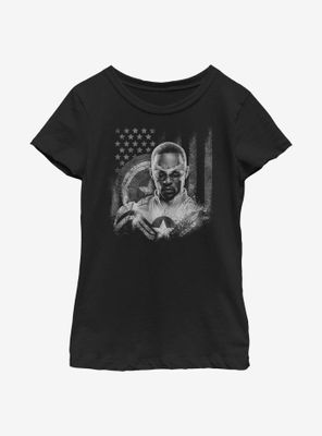 Marvel The Falcon And Winter Soldier Fighting Youth Girls T-Shirt