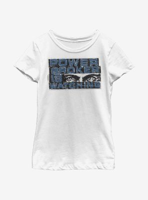 Marvel The Falcon And Winter Soldier Power Broker Youth Girls T-Shirt