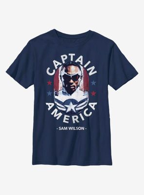 Marvel The Falcon And Winter Soldier Sam Is Captain America Youth T-Shirt