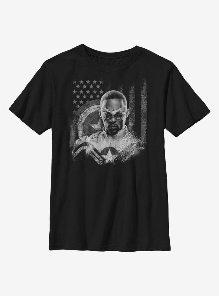 Marvel The Falcon And Winter Soldier Fighting Youth T-Shirt