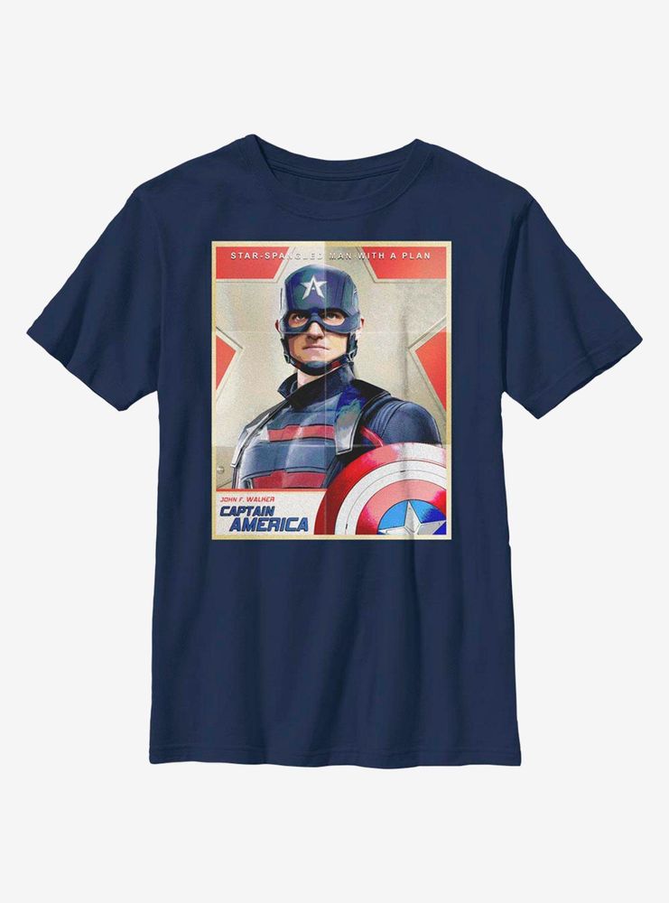 Marvel The Falcon And Winter Soldier Walker  Inspired By Cap Youth T-Shirt