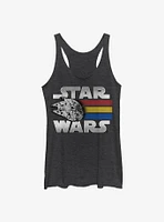 Star Wars Falcon Blast Off Girls Tank Top