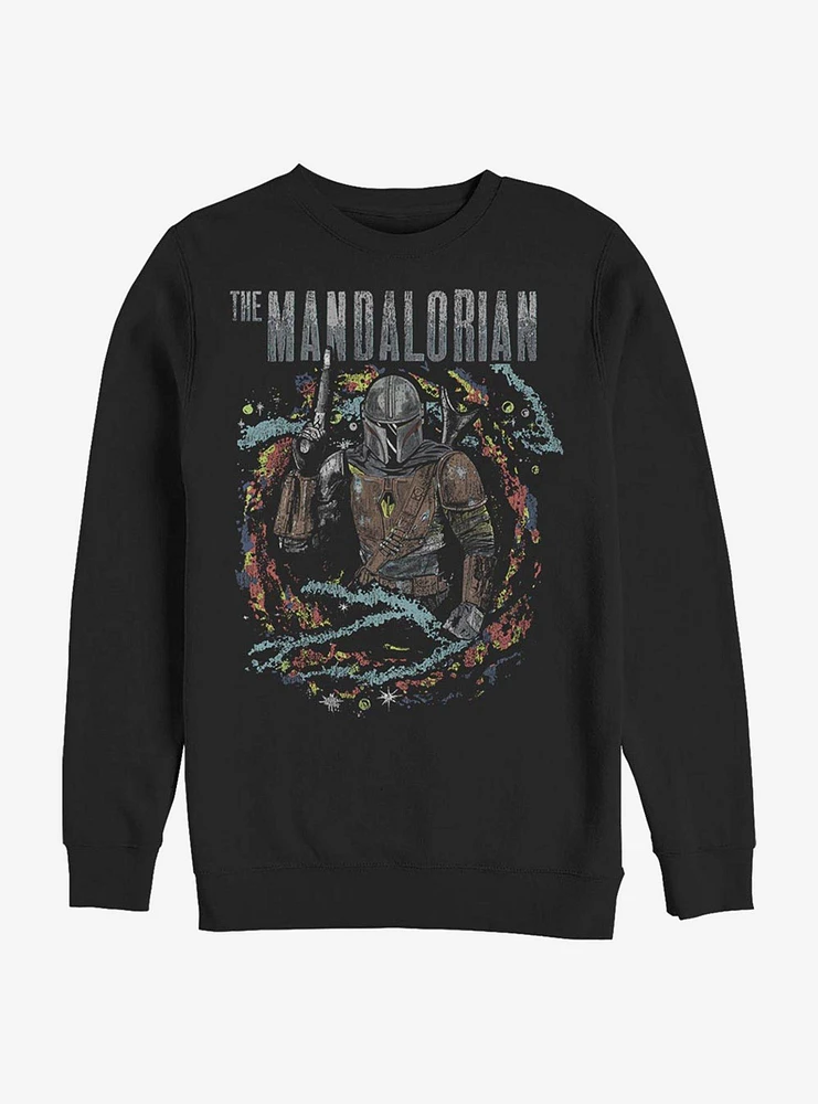 Star Wars The Mandalorian Brutal Surroundings Crew Sweatshirt