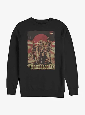 Star Wars The Mandalorian Gritty Crew Sweatshirt
