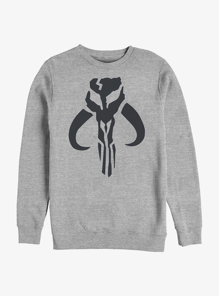 Star Wars The Mandalorian Simple Symbol Crew Sweatshirt