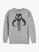 Star Wars The Mandalorian Simple Symbol Crew Sweatshirt