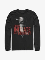 Star Wars The Mandalorian IG-Destruct Long-Sleeve T-Shirt