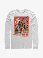 Star Wars The Mandalorian Western VIGnette Long-Sleeve T-Shirt