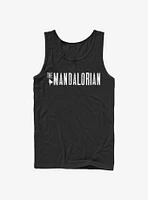 Star Wars The Mandalorian Simplistic Logo Tank