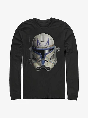 Star Wars: The Clone Wars Rex Face Long-Sleeve T-Shirt
