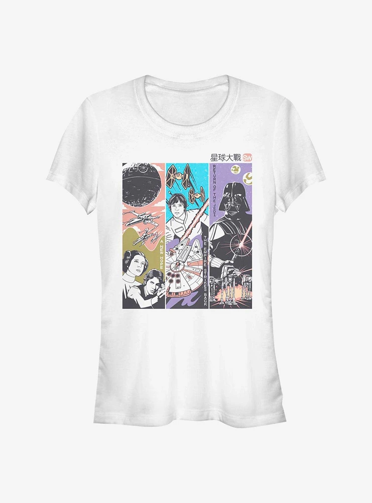 Star Wars Manga Girls T-Shirt