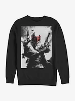 Star Wars Boba Fett Stance Crew Sweatshirt