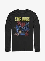 Star Wars Darth Vader Space Long-Sleeve T-Shirt